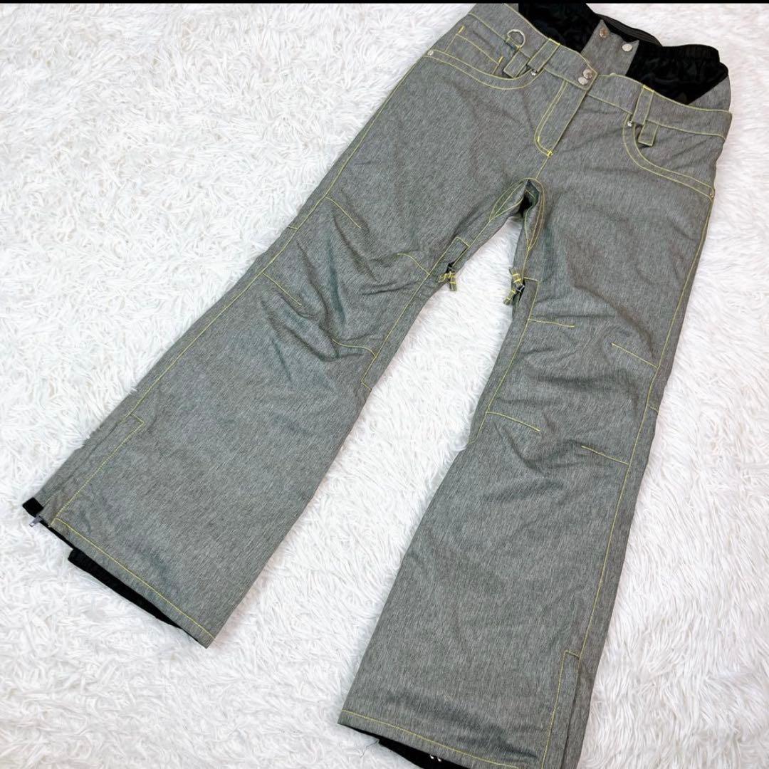 55【極美品】JEWEL スノボウェア 上下セット タータンチェック