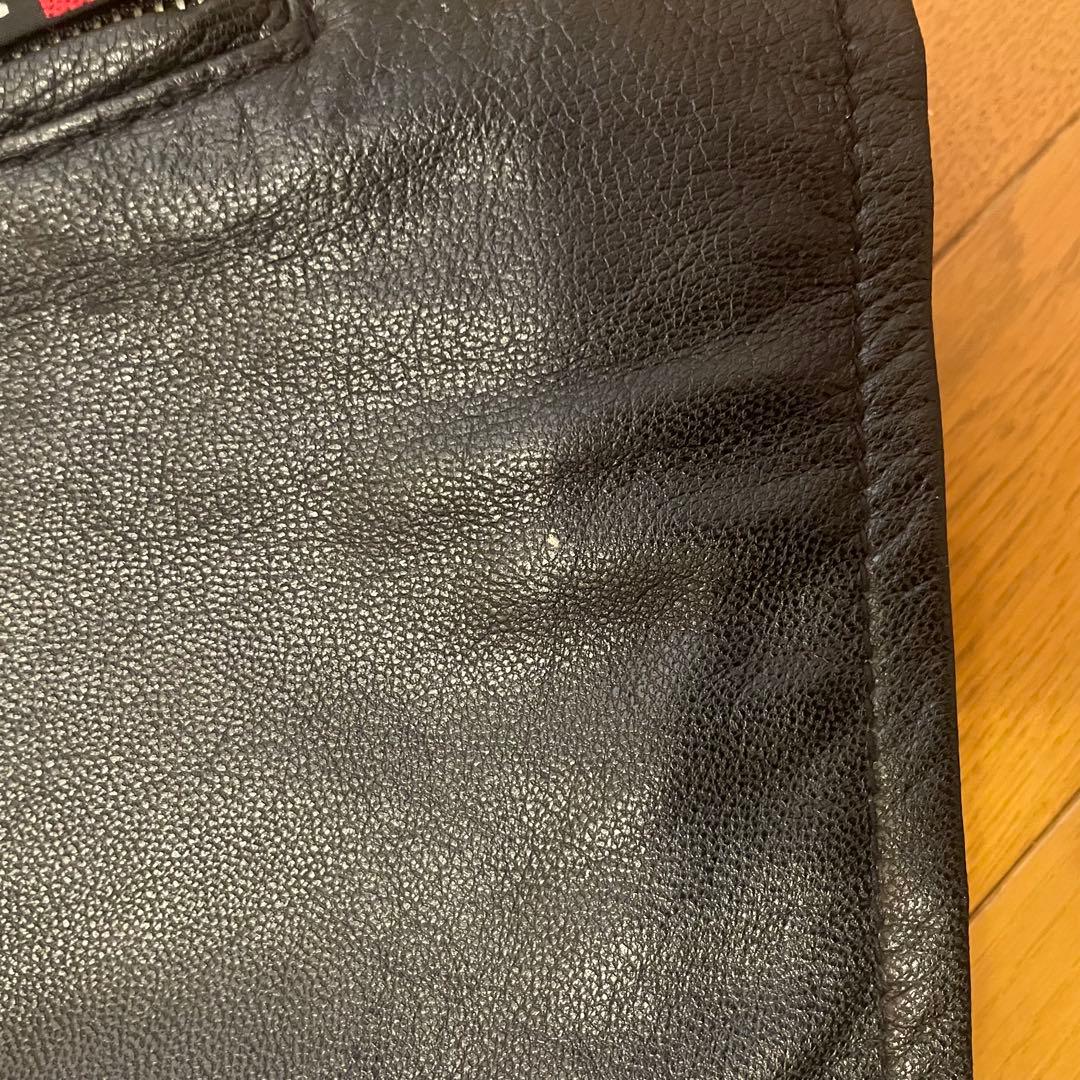 Schott シングルライダース　山羊革