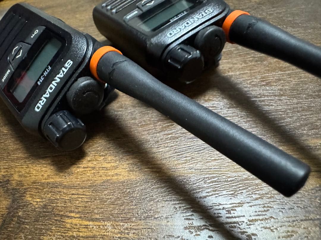 2台セット　スタンダード 特定小電力トランシーバー FTH-314
