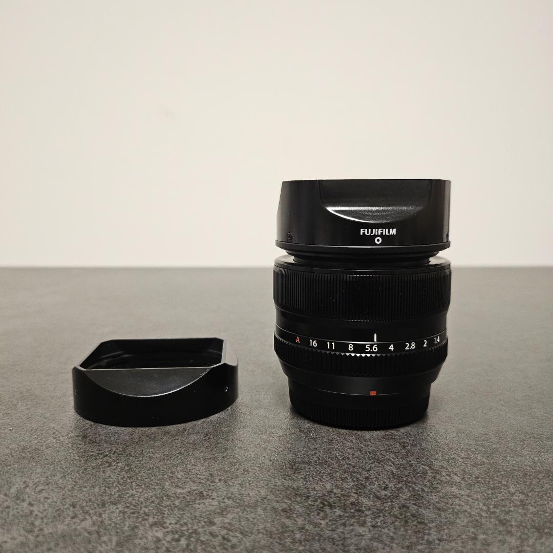 Fujifilm XF35mmF1.4 R + SQUAREHOODフード付