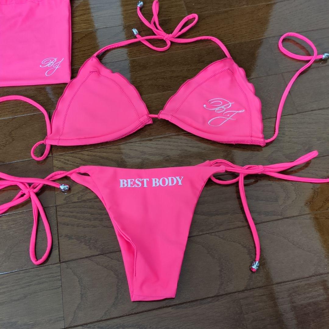 ベストボディジャパン公式決勝用ビキニ ピンク　　Sサイズ 日本製