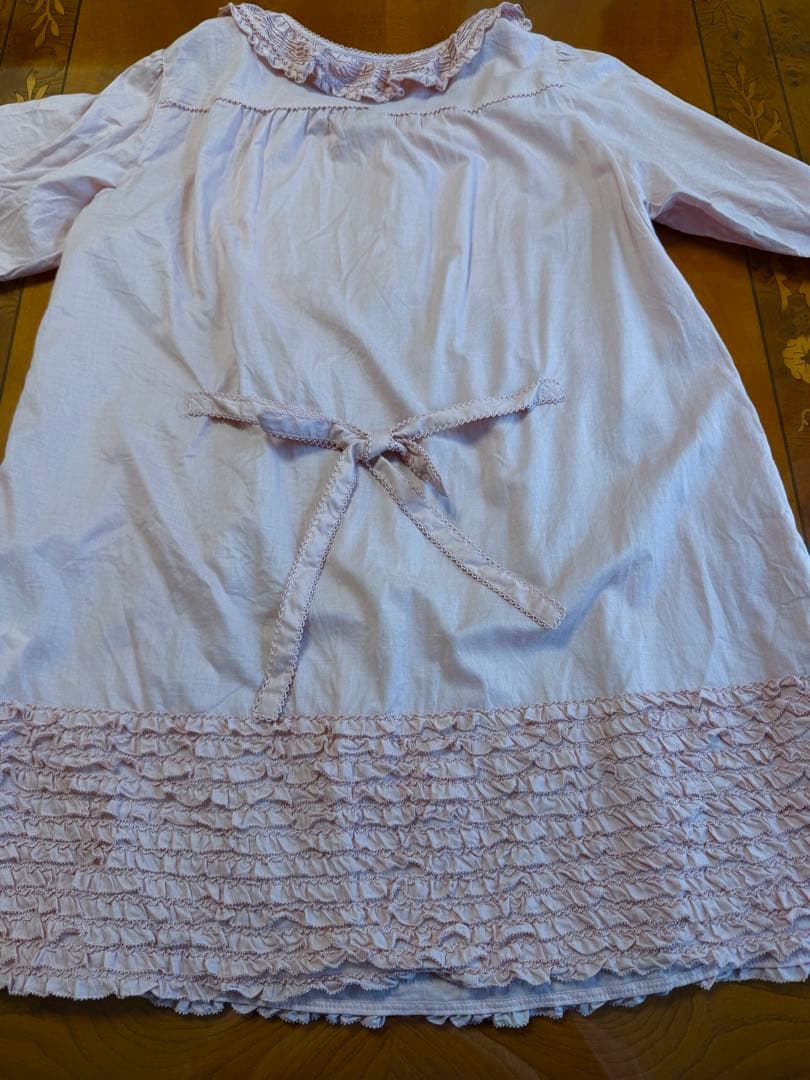 美品！PINK HOUSE フリル付きチュニック 薄いピンク