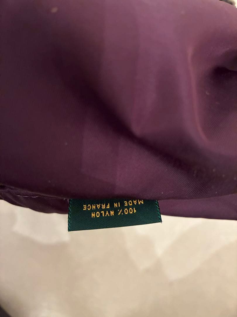 美品】 エルベシャプリエ 879NM リュック 紫 パープル フランス製