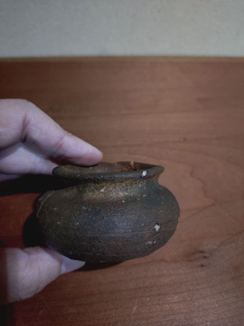 室町古備前 小壺 見立て 盃