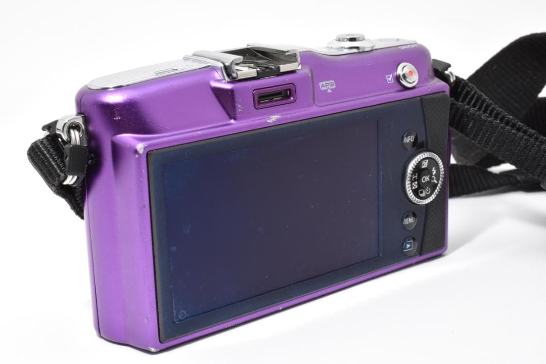 ■希少■ オリンパス PEN E-PM1 パープル