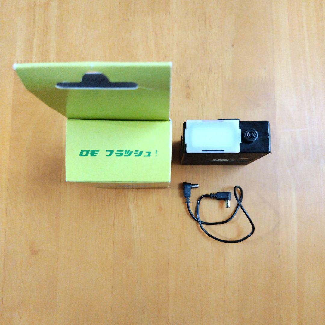 ジャンク品【LOMO】カメラ+ロモフラッシュセット 箱+説明書付き