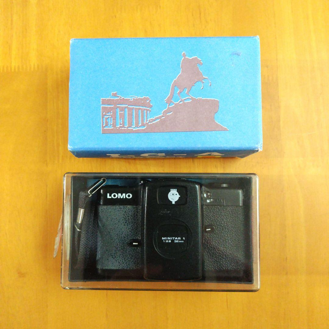 ジャンク品【LOMO】カメラ+ロモフラッシュセット 箱+説明書付き