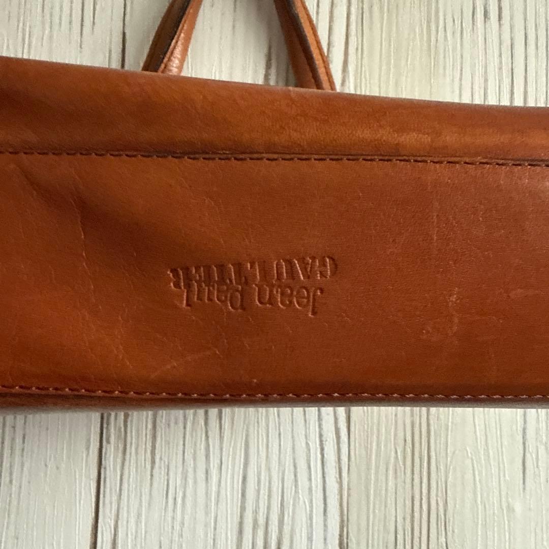 JEAN PAUL GAULTIER レザー ハンドバッグ　ゴルチェ　90s