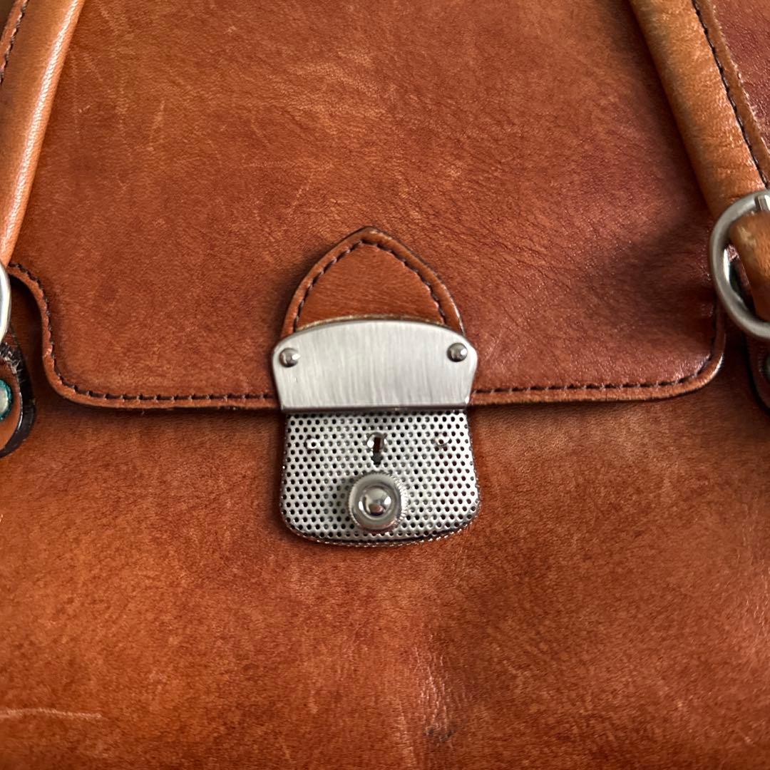 JEAN PAUL GAULTIER レザー ハンドバッグ　ゴルチェ　90s