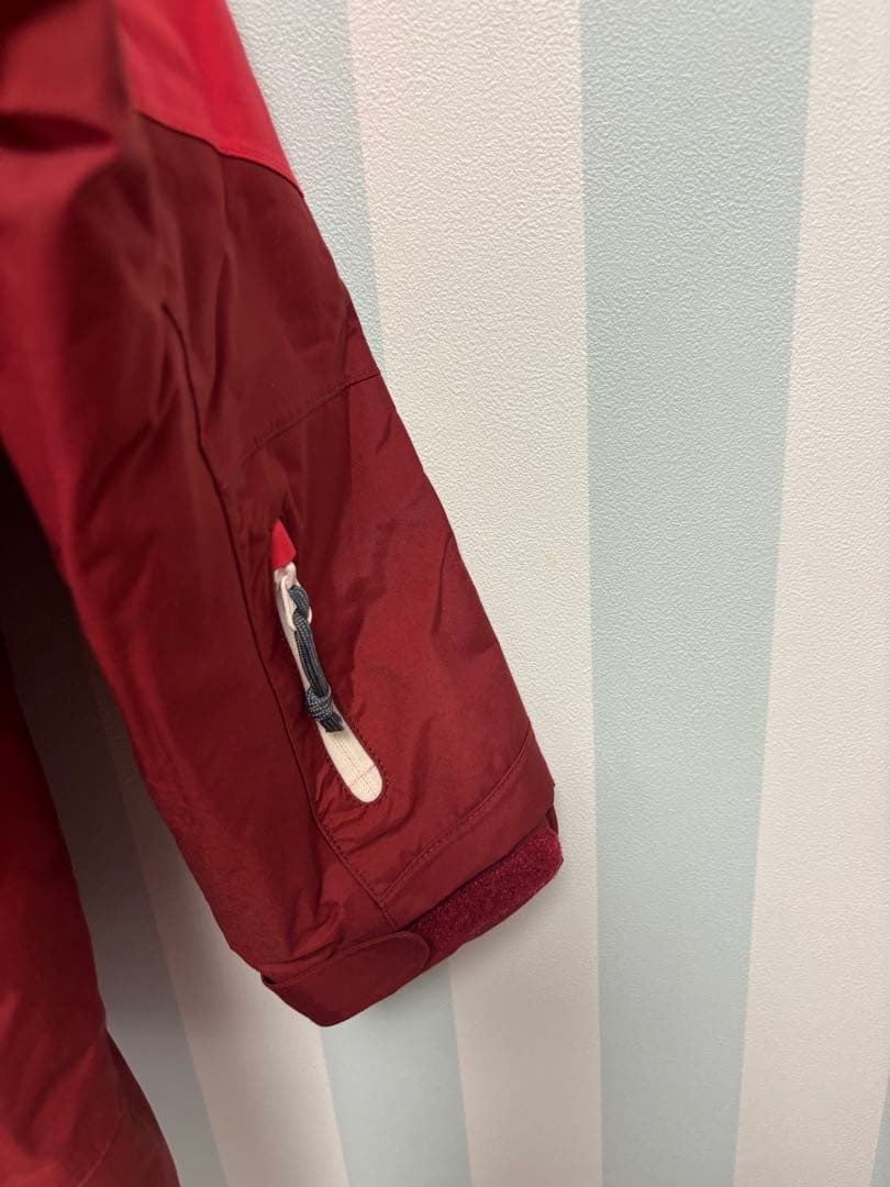 美品☆montbell 子供用レッドジャケット 130