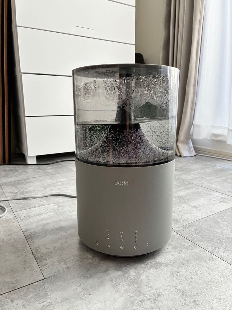 cado 加湿器 置き型 グレー