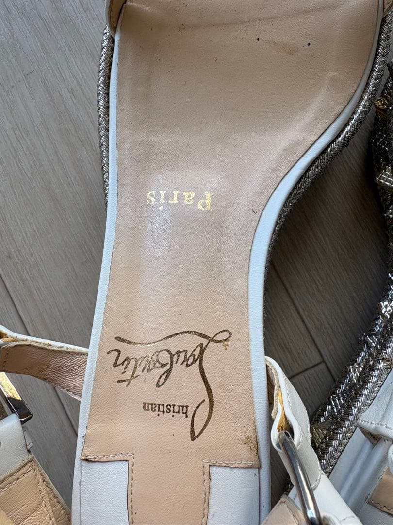 クリスチャンルブタン　サンダル