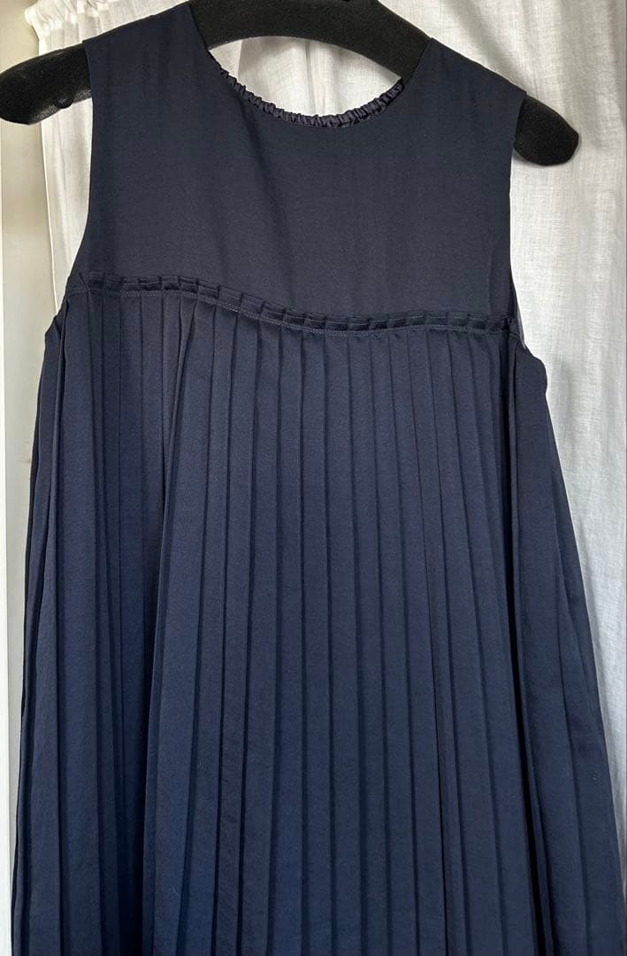 シップス　プリーツスカート ワンピース　ブラウス　カーディガン3点セット