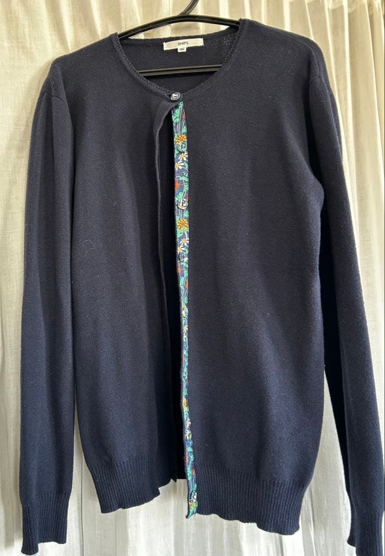 シップス　プリーツスカート ワンピース　ブラウス　カーディガン3点セット