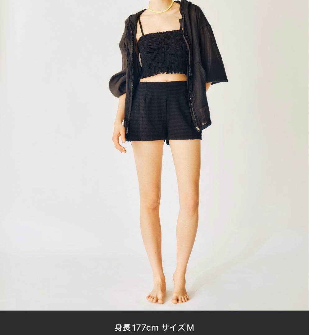 値下げ中【公式完売商品】mystic シアーパーカー付き　4SET水着　Mサイズ