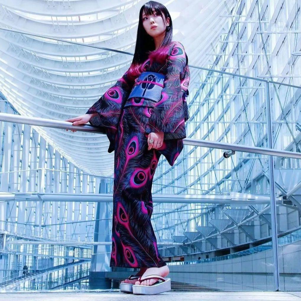 iroca 浴衣 peacock eye black ピーコックアイ セオα