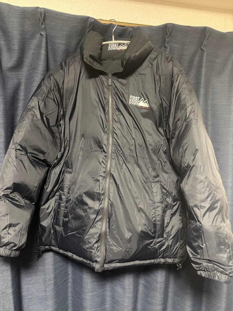 激レアサイズ FIRST DOWN ダウンジャケット リバーシブル ペイズリー