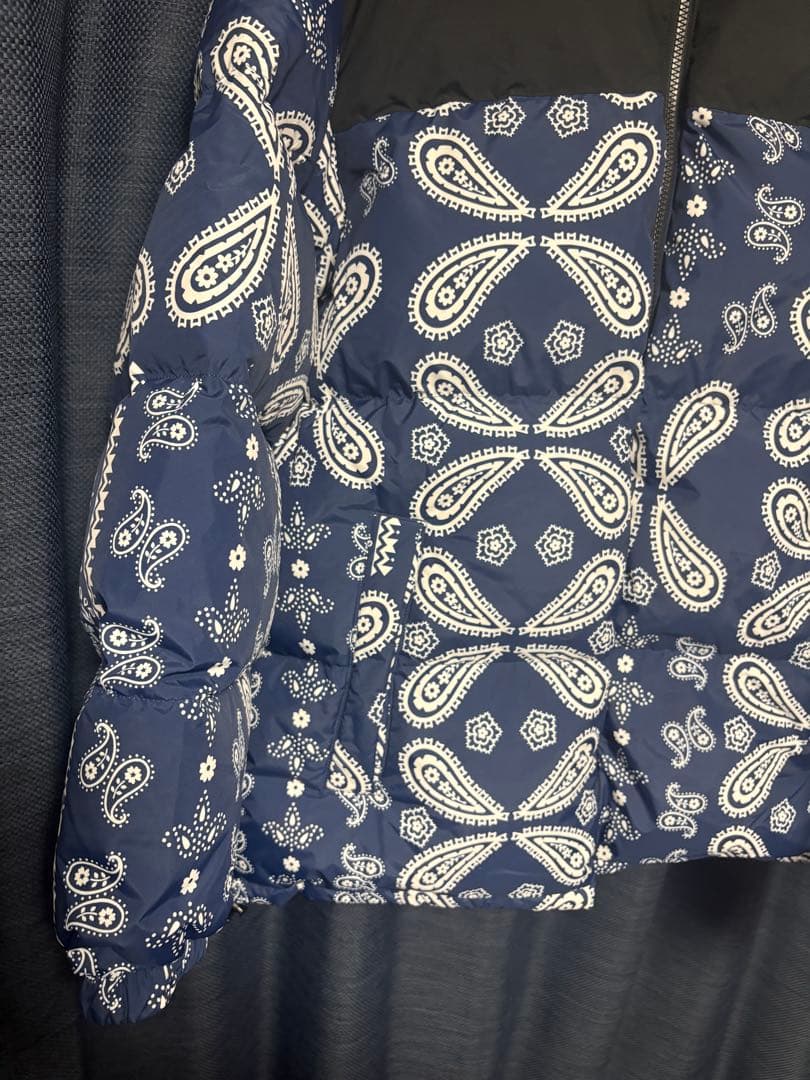 激レアサイズ FIRST DOWN ダウンジャケット リバーシブル ペイズリー