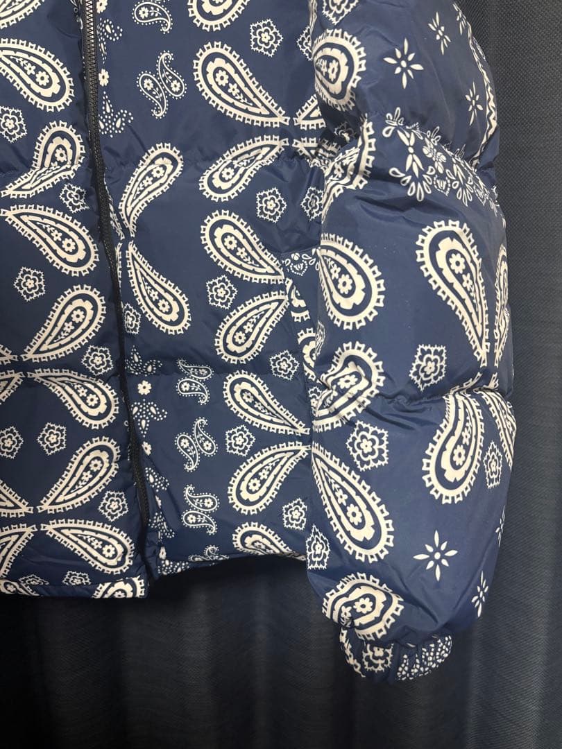 激レアサイズ FIRST DOWN ダウンジャケット リバーシブル ペイズリー