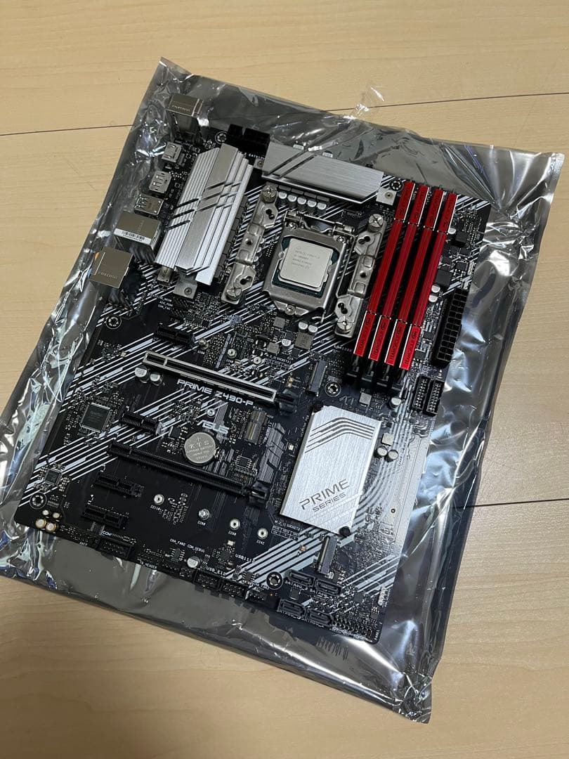 マザーボード ASUS Z490-P 10900KF 128GB