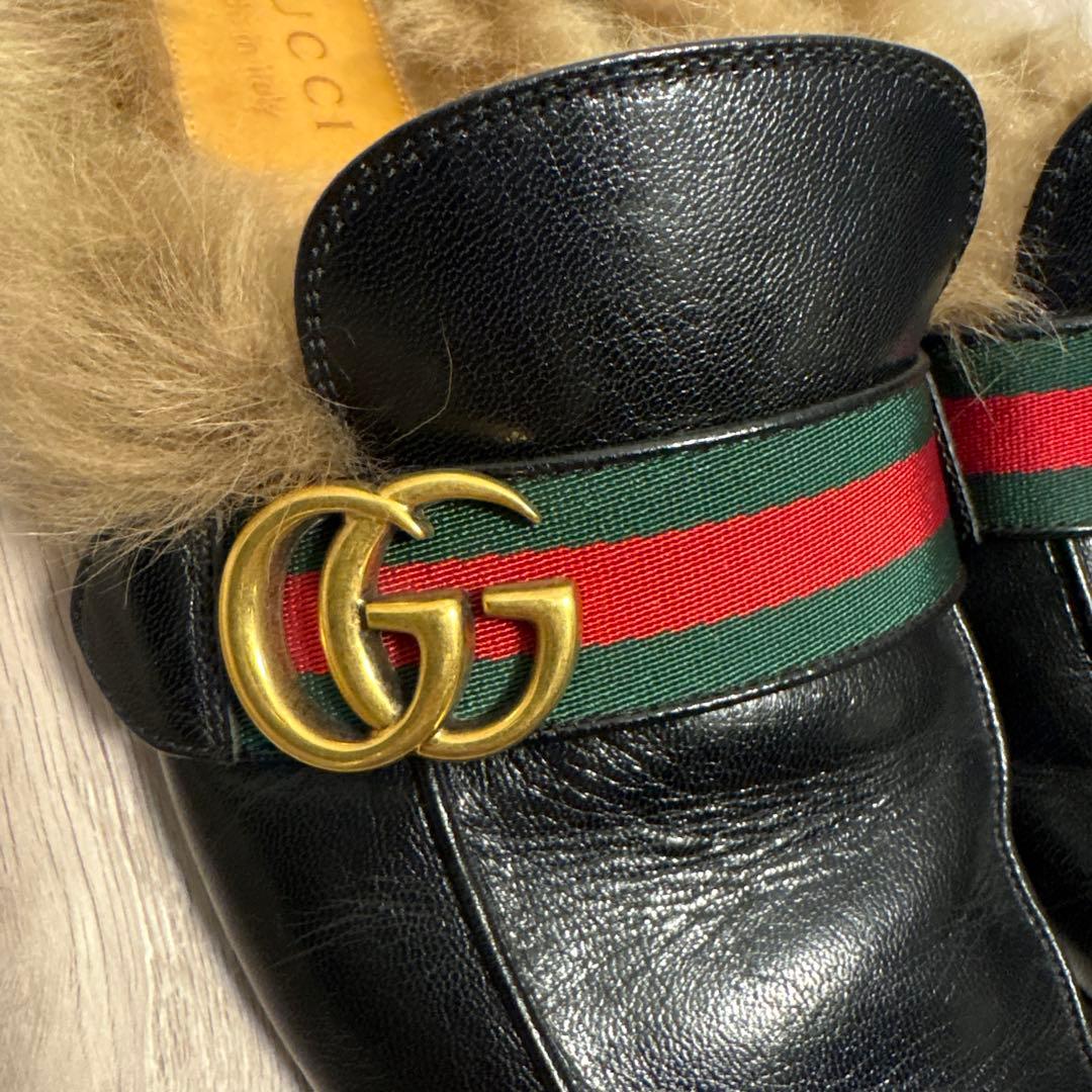 GUCCI プリンスタウン 【vibramソール補強済み】