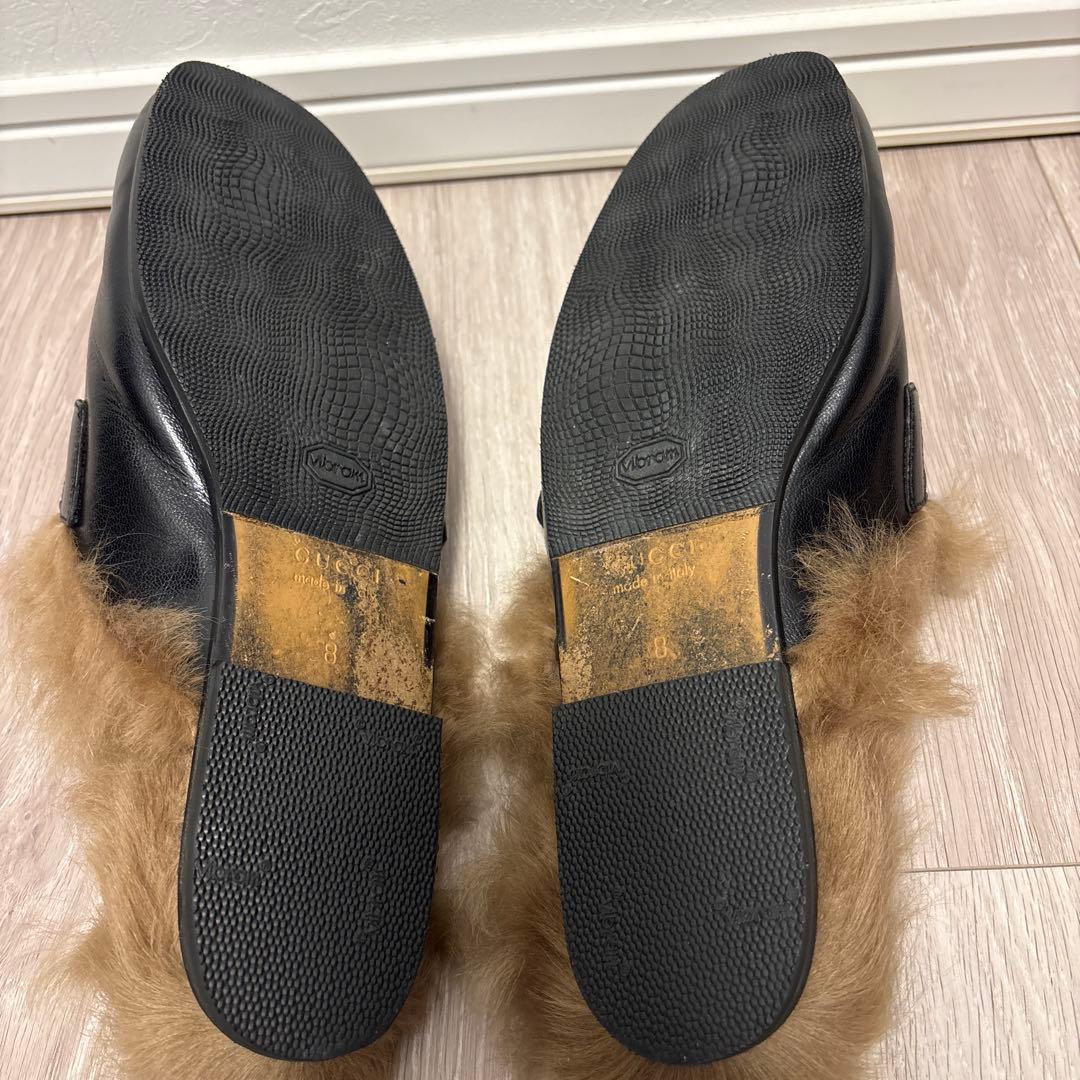 GUCCI プリンスタウン 【vibramソール補強済み】