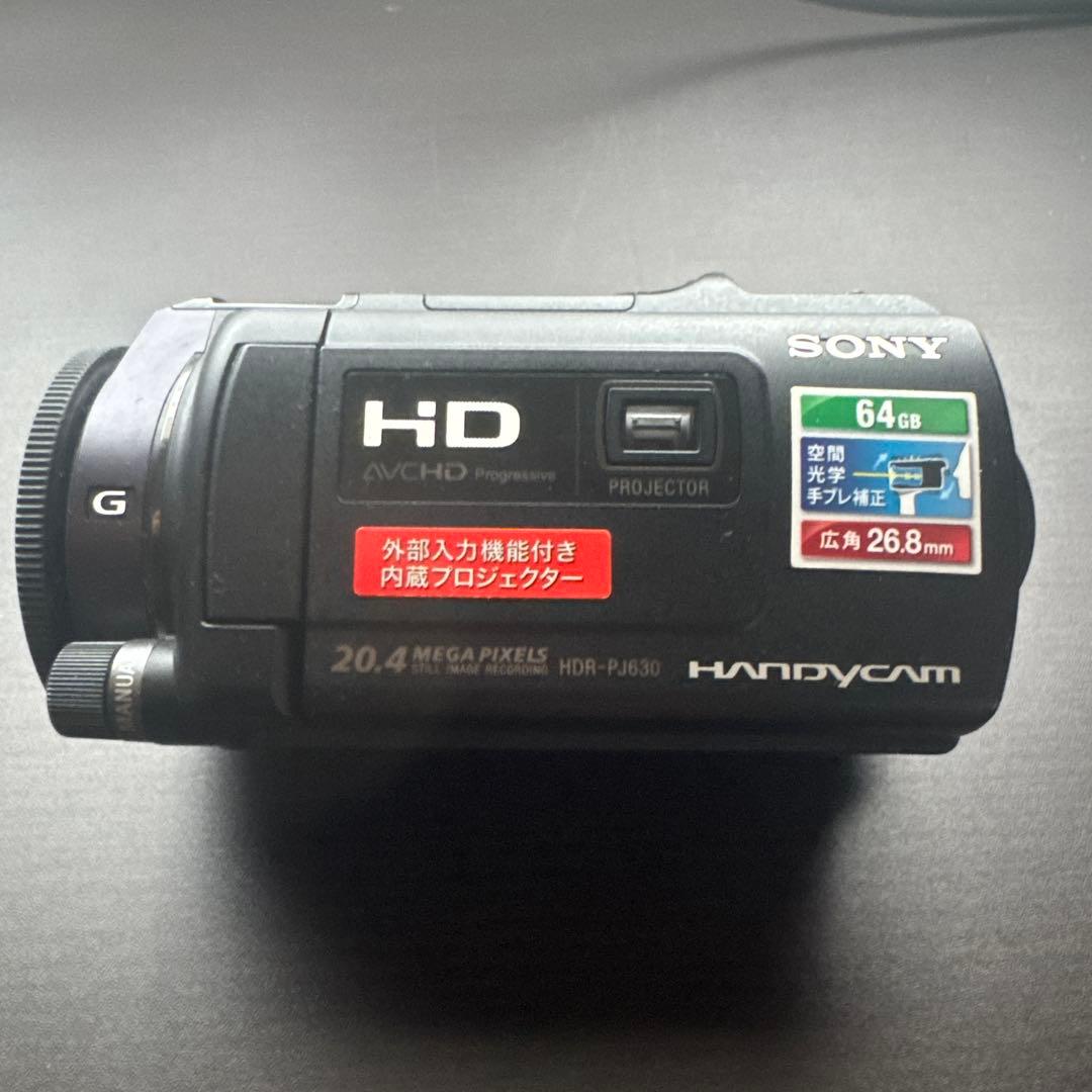 SONY ビデオカメラ 光学12倍 64GB HDR-PJ630V