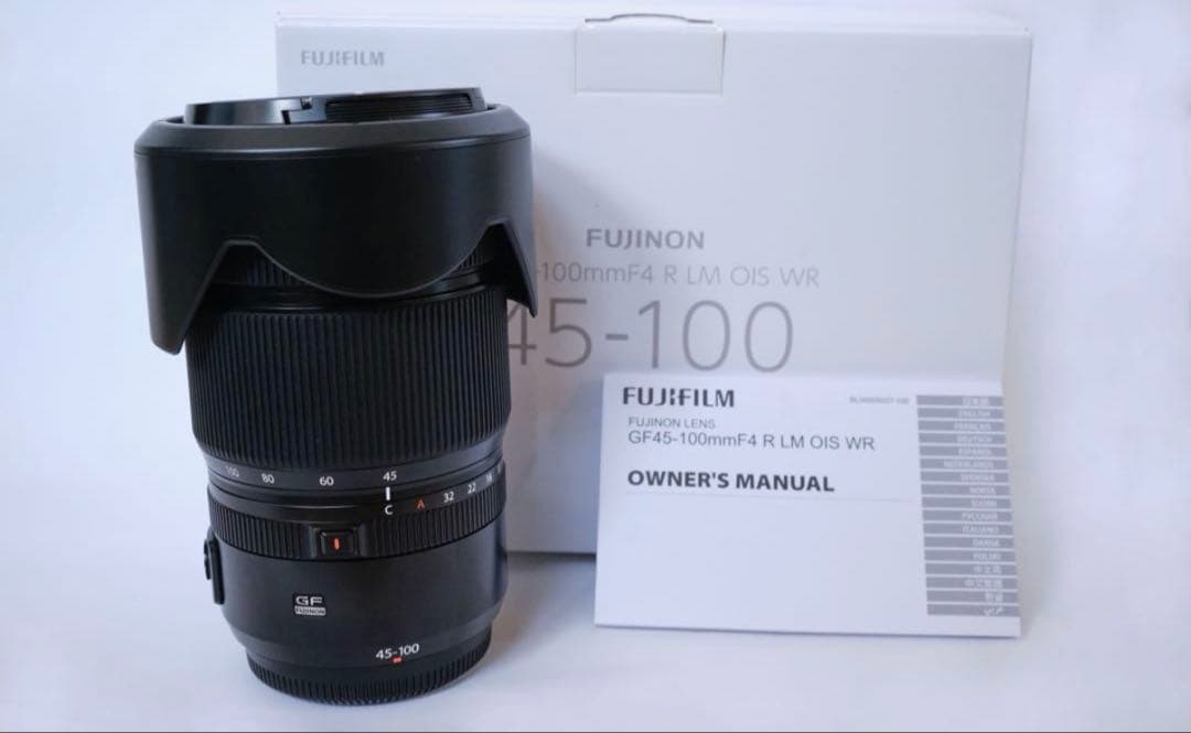 【美品】FUJIFILM GF45-100mm F4 R LM OIS WR