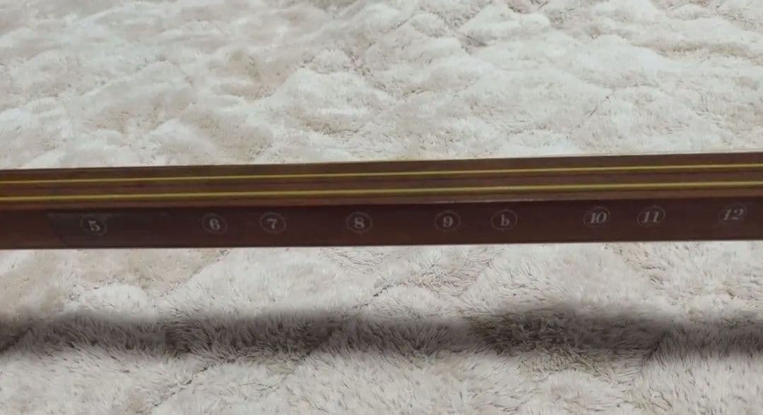 細棹（長唄）三味線　セット　破れなし　三つ折り棹　練習用