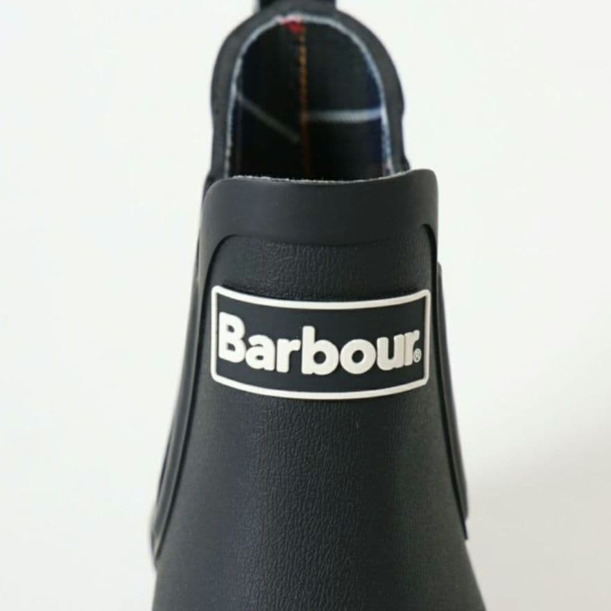BARBOUR バウアーサイドゴアレインブーツ24センチ　マーコート　雨靴