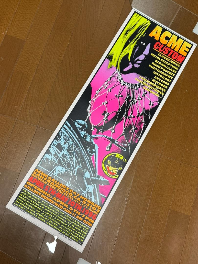 KOZIK 96年 限定198枚シルクスクリーンポスター☆Acme Custom