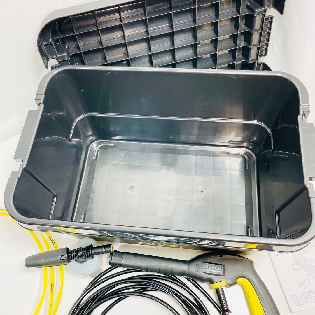ケルヒャー 高圧洗浄機 K2 サイレント 専用BOX付 美品 付属品完備