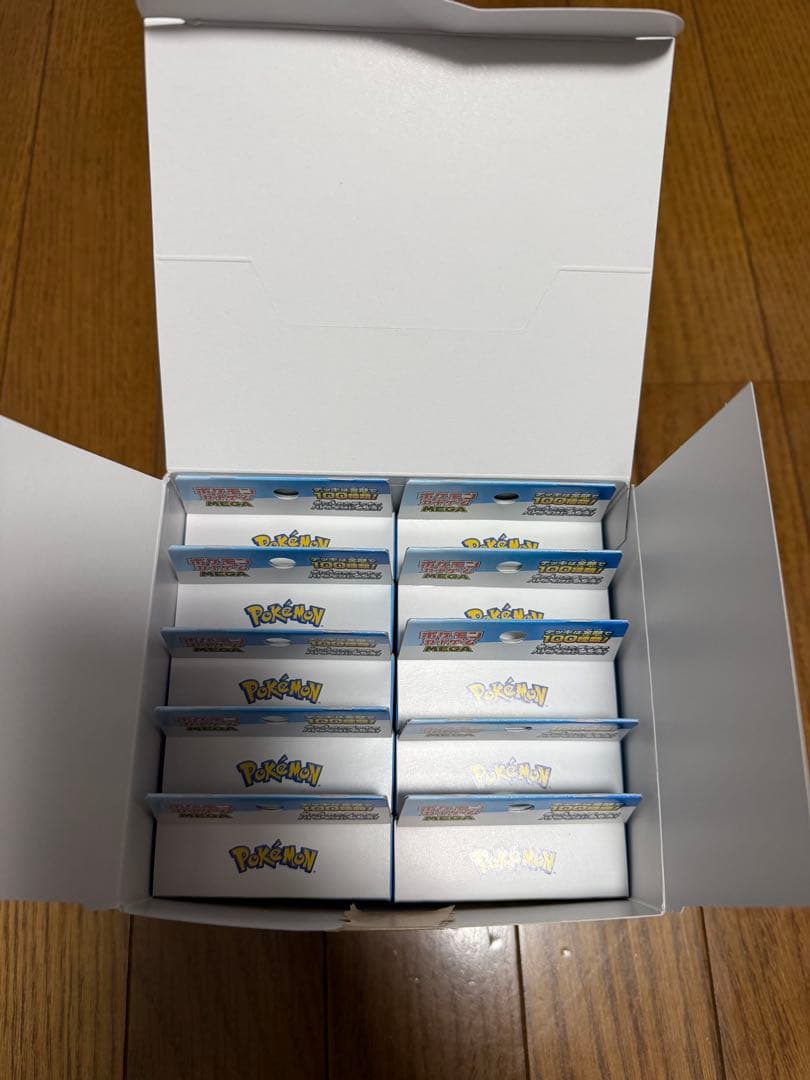 ポケモンMEGA スタートデッキ１００バトルコレクション×10 カートン付き