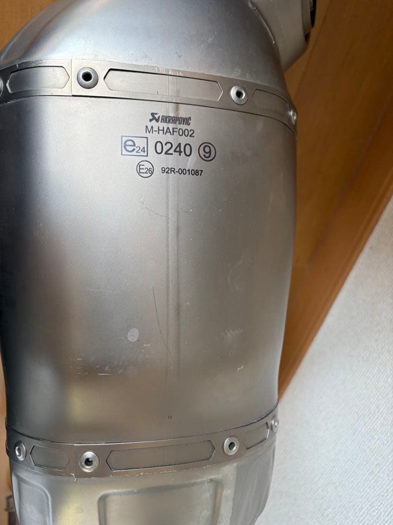 AKRAPOVIC フルマフラーMT-09\XSR900