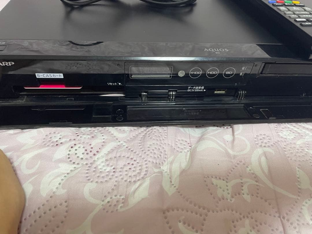 ラム　SHARP AQUOS ブルーレイレコーダー　bd-w580