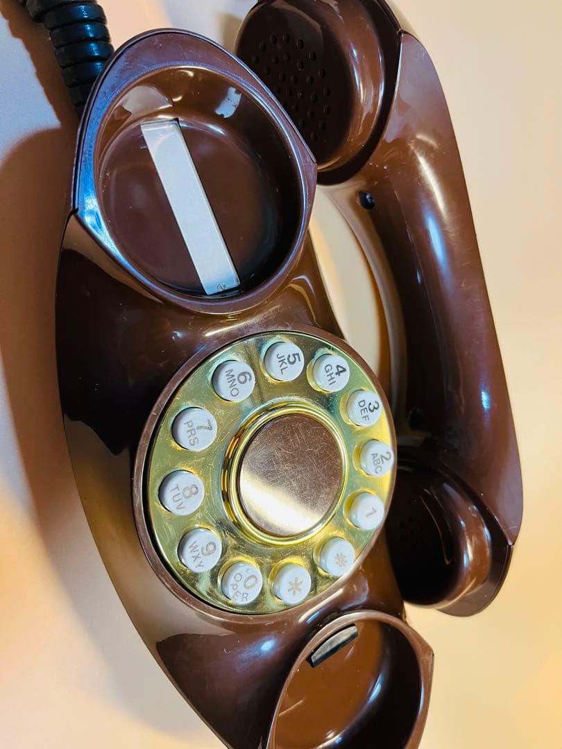【レトロ】電話機 GENIE PHONE 1970'S