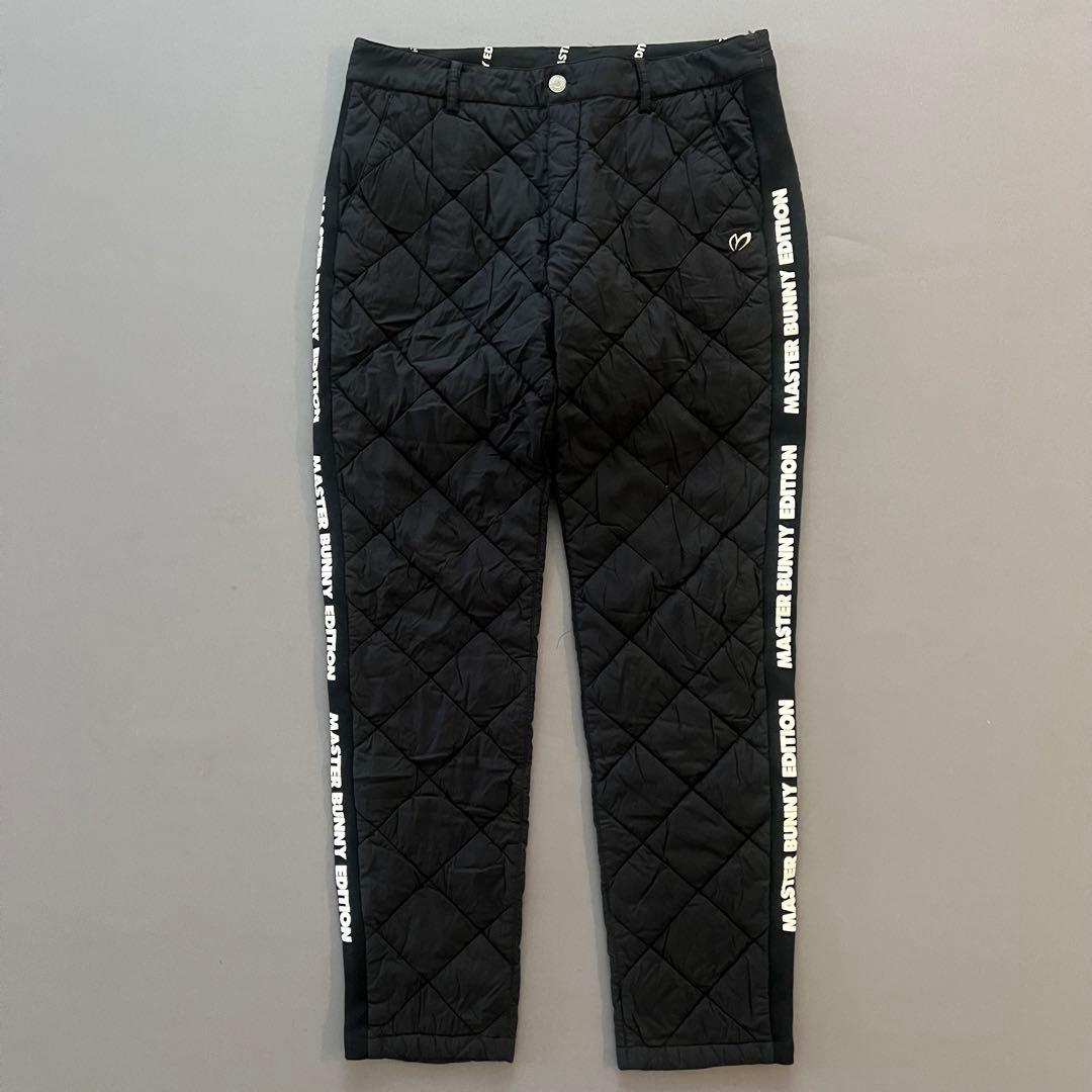 マスターバニー　パーリーゲイツ　キルティング　中綿入り　ダウンパンツ　レディース