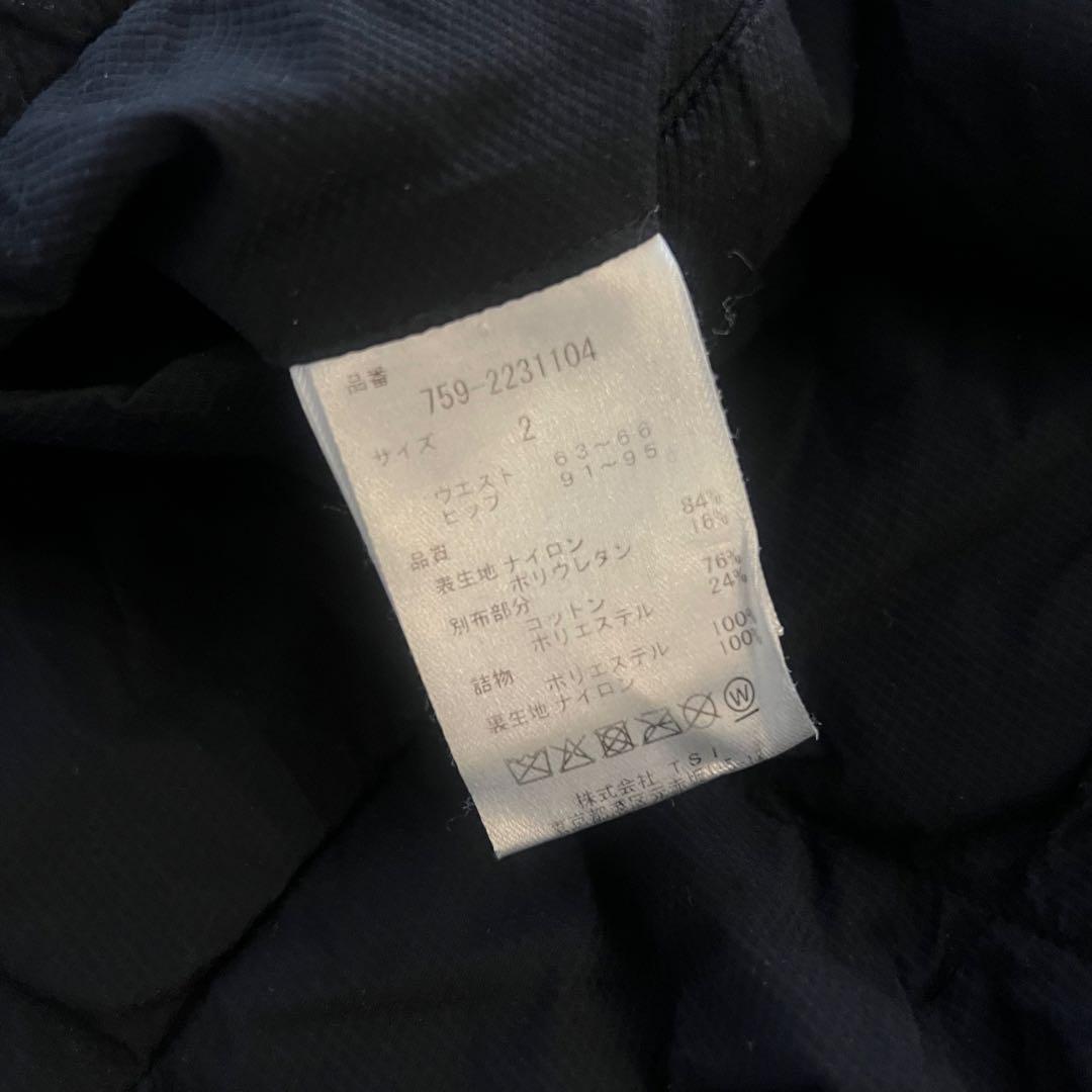 マスターバニー　パーリーゲイツ　キルティング　中綿入り　ダウンパンツ　レディース