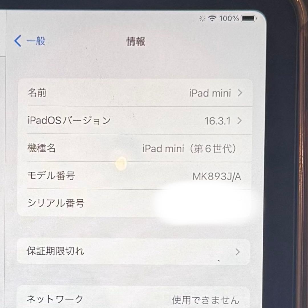 iPad mini6 64GB Wi-Fi＋Cellular simフリー