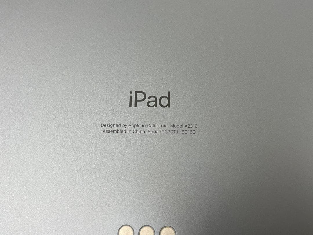 超美品♪iPad Air4 64GB WiーFiモデル 中古動作OK♪