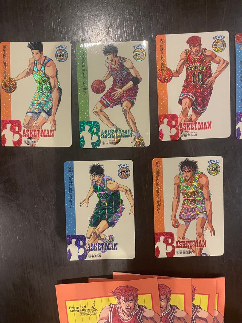 スラムダンクPPカード 仙道彰　流川楓　桜木花道　三井寿など　8枚セット