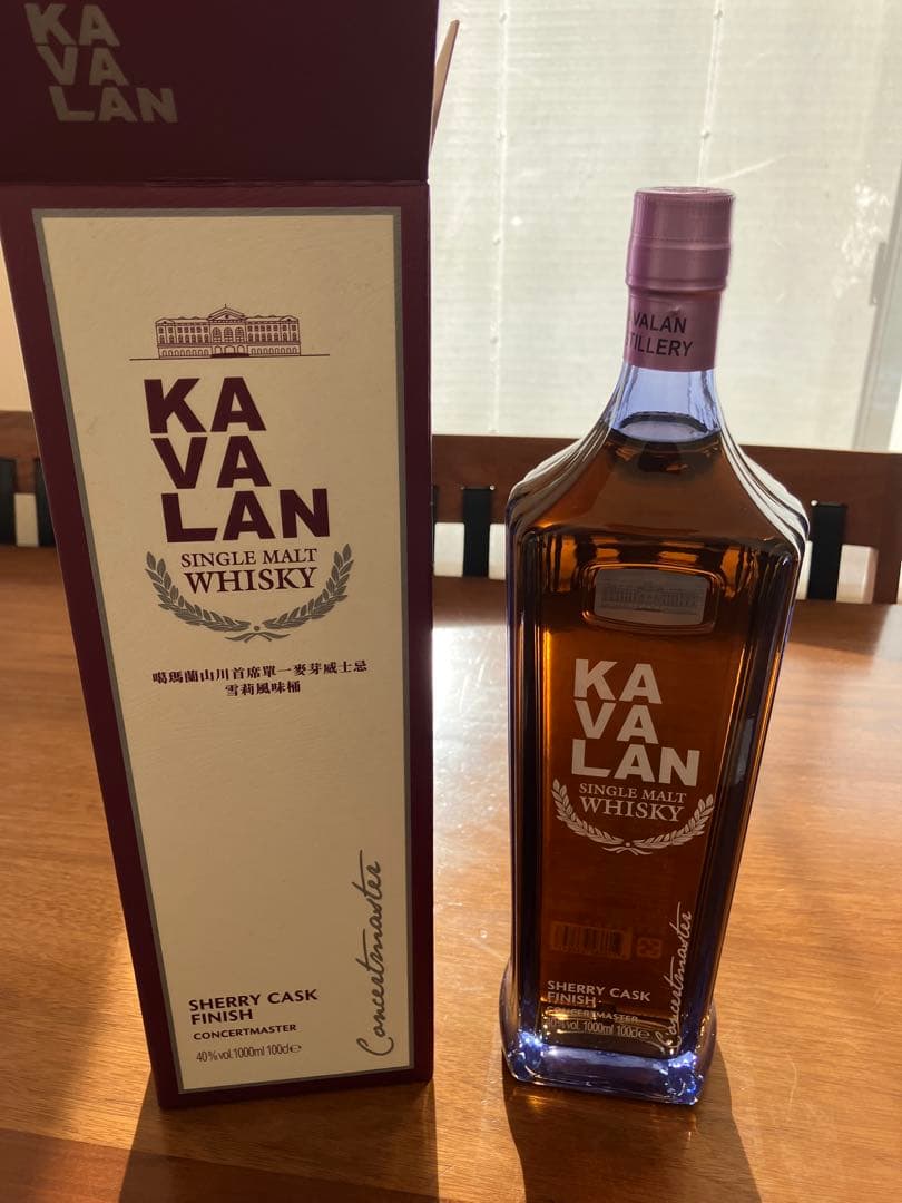 KAVALAN シングルモルトWHISKY SHERRY CASK 1000ml