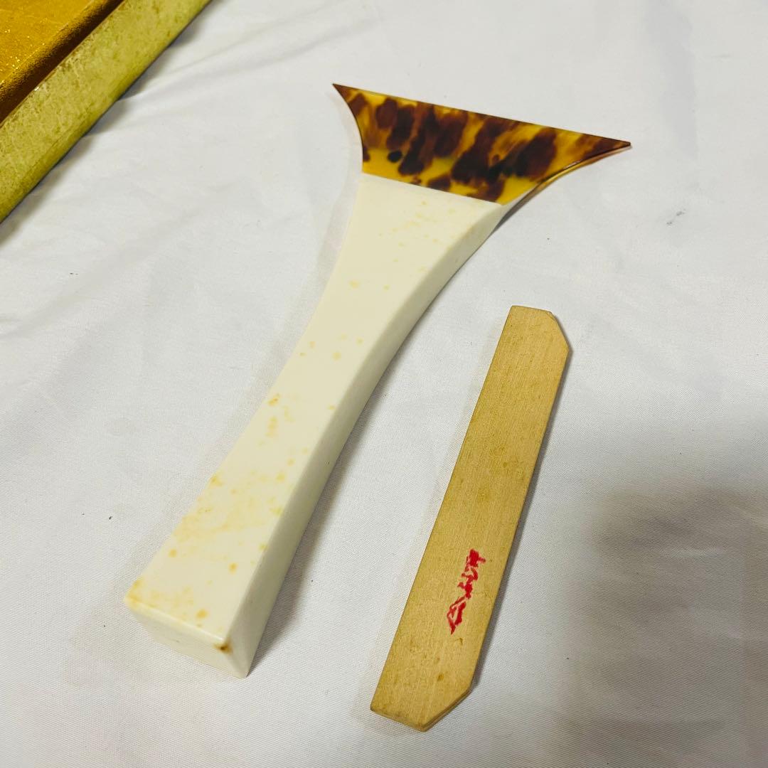 三味線　バチ　5個セット　現状品