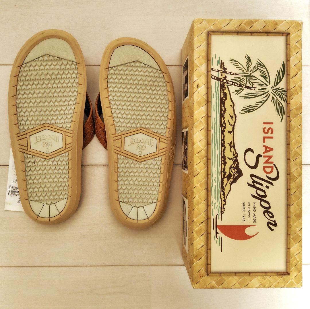アイランドスリッパ　新品未使用　旧ロゴ　サイズ8　現地購入