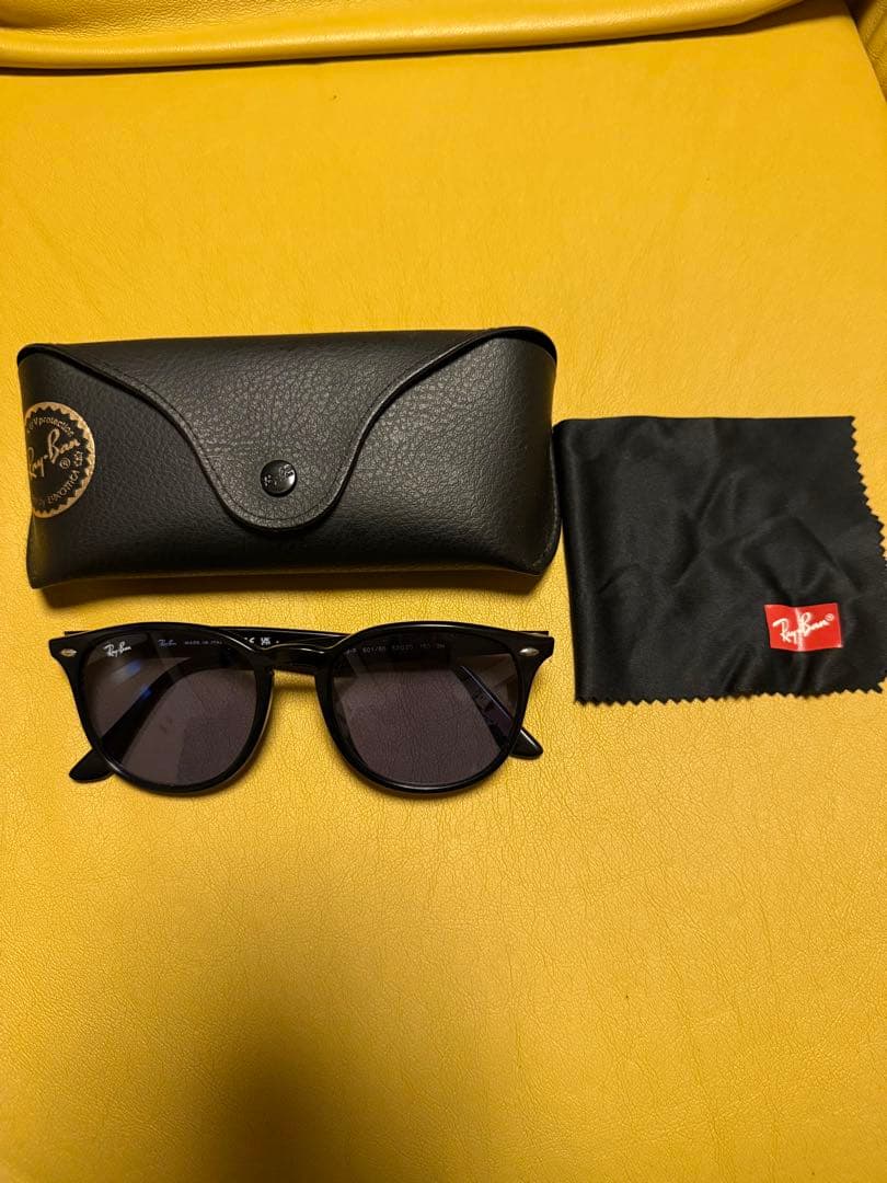 【美品】Ray-Ban レイバン サングラス ブラック ケース・クロス付き