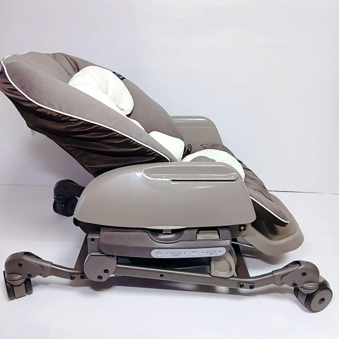 美品 Combi ネムリラAT BEDI 電動ハイローチェア バウンサー