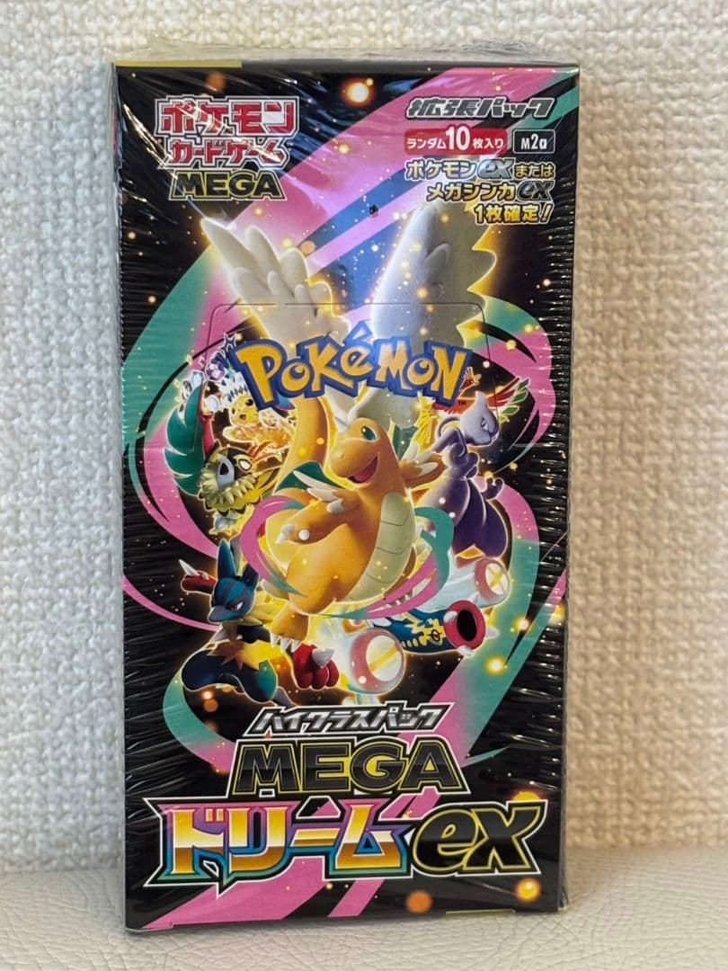 1*6様 ポケモンカードゲーム MEGA ドリームex ボックス　シュリンク付き