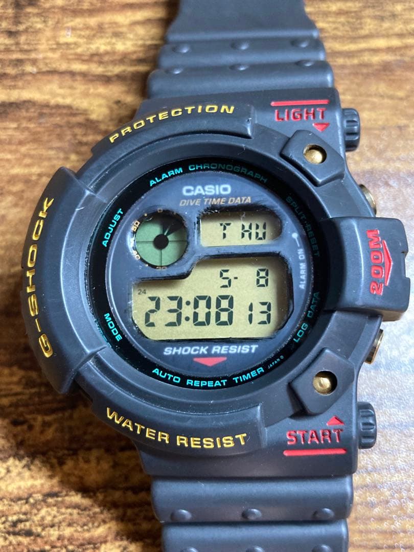 G-SHOCK DW-6300 初代FROGMAN 稼動品　加水分解無