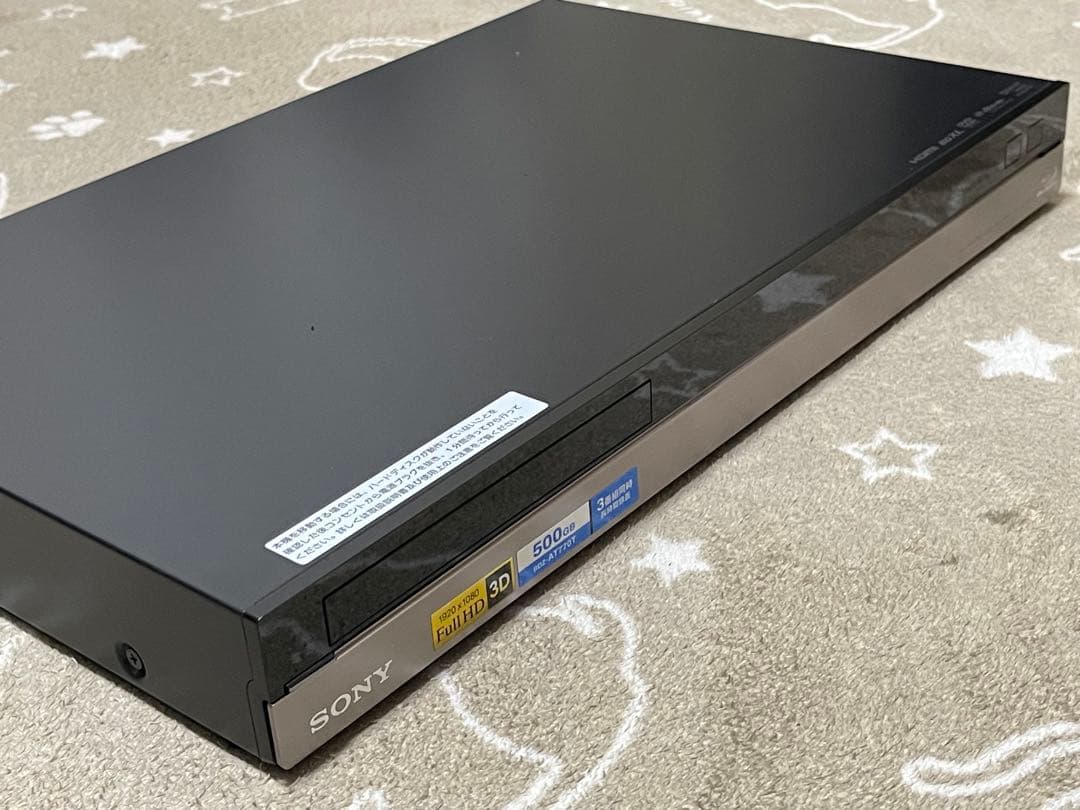 SONY BDZ-AT770T（2011年製）Blu-rayレコーダー