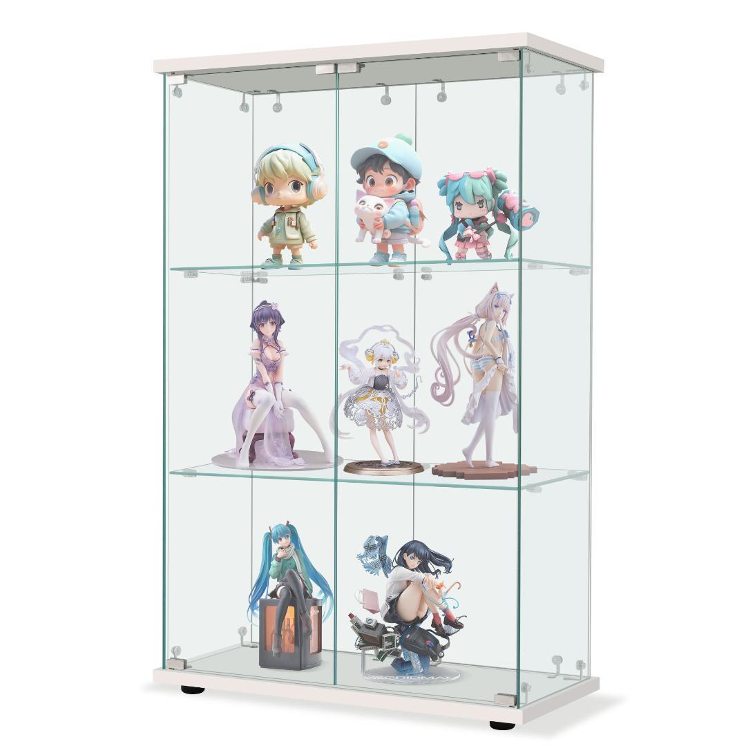 【幅80.5cm×奥行36.5cm×高125cm】コレクションケース 両扉タイプ